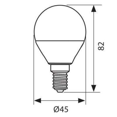 Vivalux VIV004459 LED лампа MAX LED 8W 806lm E14 3000K