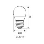 Vivalux VIV003054 LED лампа CERAMIC LED 3.5W 220lm E27 3000K