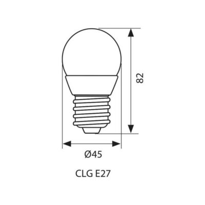 Vivalux VIV003054 LED лампа CERAMIC LED 3.5W 220lm E27 3000K