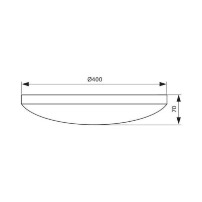 Vivalux VIV004422 LED плафониера NINA LED 36W 4000K