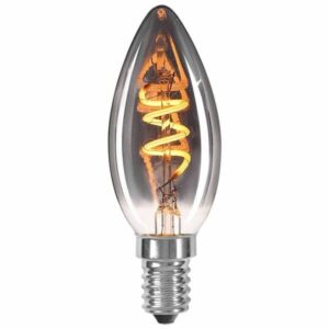 Vivalux VIV004779 LED филамент лампа FLICK SMOKE LED BFS35 2W 50lm E14 1800K