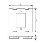 Vivalux VIV004973 Сензорен димер-прекъсвач реагиращ на допир TOUCH DIMMER 12/24V