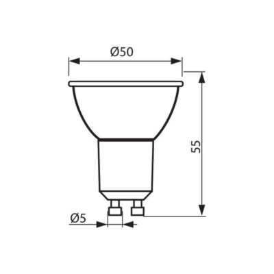 Vivalux VIV003712 LED лампа MOBI LED JDR 3W 200lm GU10 3000K