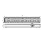 Vivalux VIV004033 Аварийно LED осветително тяло RACER LED-L 5W Li-Ion 37V