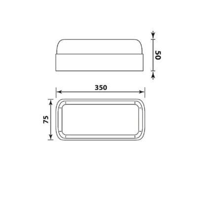 Vivalux VIV004278 LED Плафон HAVANA LED 12W 4000K IP44