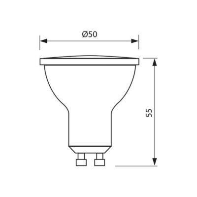 Vivalux VIV003938 LED лампа BETA LED JDR 3W 250lm GU10 3000K