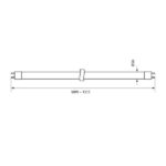 Vivalux VIV003205 Луминесцентна лампа T8 58W 5250lm G13 4000K