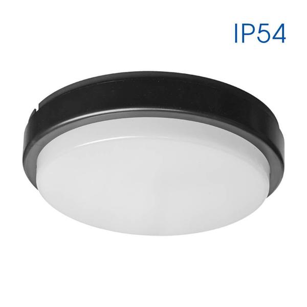 Vivalux VIV004007 LED плафониера ELLIS/R LED 12W черен 4000K IP54