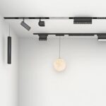 Vivalux VIV004925 SLIM25 Магнитно LED осветително тяло EARTH LED 6W Черен 4000K