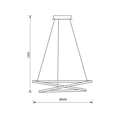 Vivalux VIV004409 LED полилей DREAM LED 56W 4000K