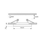 Vivalux VIV004269 Кристална декоративна луна MAKAZ LED SL431 3W G5.3 12V 4000K