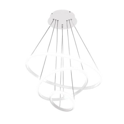 Vito 2025960 LED PENDANT FIXTURE 3 DISCS Φ600/Φ400/Φ200mm 40W 4000K (NATURAL WHITE) 3200Lm TRIO WHITE