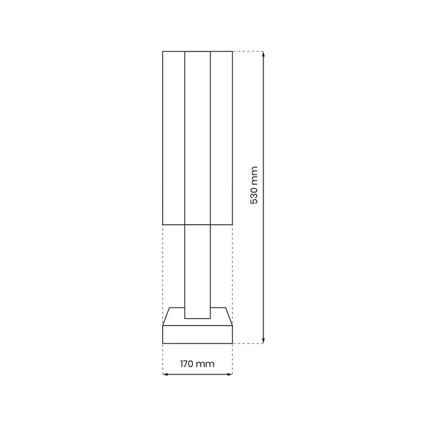 Milagro ML170 RAY 12W LED настолна лампа