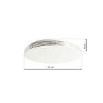 Milagro ML263 SIENA 72W LED плафон Ø550 мм + дистанционно