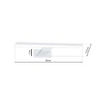 Milagro ML3873 SHINE WHITE 30cm 7W LED стенна лампа