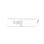 Milagro ML3874 SHINE WHITE 30cm 7W LED стенна лампа