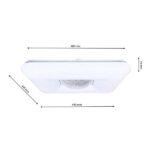 Milagro ML4402 YAX 24W LED димируем плафон + дистанционно управление