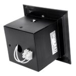 Milagro ML472 BLOCCO ЛАМПА ЗА ВГРАЖДЕН МОНТАЖ ЧЕРНА 1x7W GU10 LED