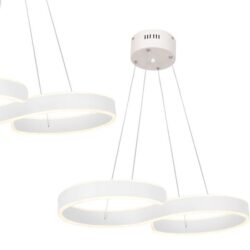 Milagro ML5493 INFINITY WHITE 60W LED висяща лампа