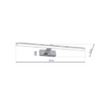 Milagro ML5614 Kinkiet SPLASH CHROME 60cm 12W LED