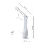 Milagro ML5677 LILLY WHITE 4W LED настолна лампа