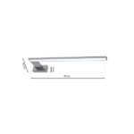 Milagro ML588 Аплик SHINE CHROME 45см 11W LED