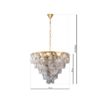 Milagro ML6002 CHELSEA GOLD полилей 6xE14