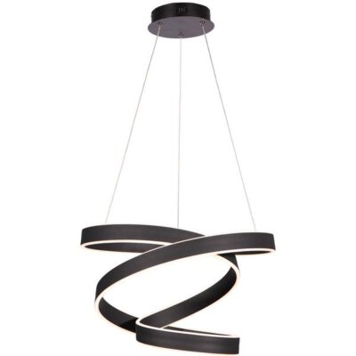 Milagro ML6160 Lampa wisząca ANDROMEDA BLACK 100W LED