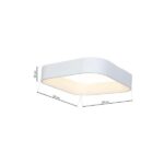 Milagro ML6355 ASTRO WHITE 24W LED Плафониера