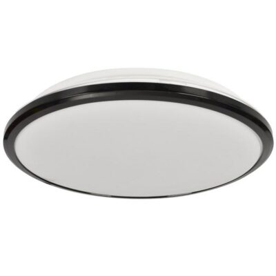 Milagro ML6402 LED Плафон TERMA BLACK 18W IP44 Ø280 мм