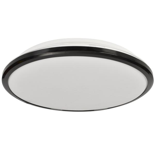 Milagro ML6402 LED Плафон TERMA BLACK 18W IP44 Ø280 мм