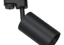 Milagro ML7677 Track Spot Pipe Black 1xGU10