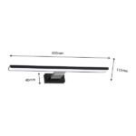 Milagro ML7883 Аплик SHINE BLACK/CHROME 60cm 13.8W LED