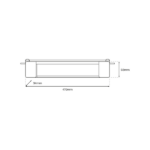 Milagro ML7913 OTIS WHITE 21W LED пистово осветително тяло