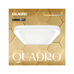 Milagro ML7928 Плафон QUADRO WHITE 38W