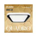 Milagro ML7929 Плафон QUADRO BLACK 38W