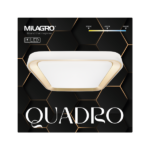 Milagro ML7930 Плафон QUADRO GOLD 38W