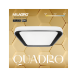 Milagro ML7932 Плафон QUADRO BLACK 66W