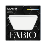 Milagro ML7934 Плафон FABIO WHITE 23W