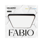 Milagro ML7935 Плафон FABIO BLACK 23W