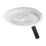 Milagro ML8504 ZONDA WHITE 48W LED плафон с вентилатор