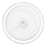 Milagro ML8504 ZONDA WHITE 48W LED плафон с вентилатор