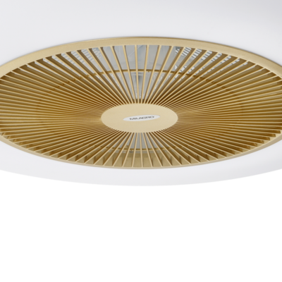 Milagro ML8512 ARIA GOLD 38W LED плафон с вентилатор