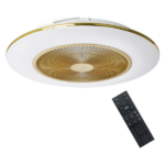 Milagro ML8512 ARIA GOLD 38W LED плафон с вентилатор