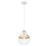 Milagro MLP5518 Lampa wisząca CLIFF WHITE 1xE27