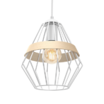 Milagro MLP5518 Lampa wisząca CLIFF WHITE 1xE27