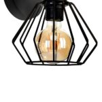 Milagro MLP6250 ULF BLACK/WOOD аплик 1xE27 60W