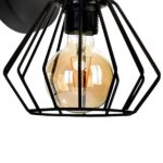 Milagro MLP6250 ULF BLACK/WOOD аплик 1xE27 60W