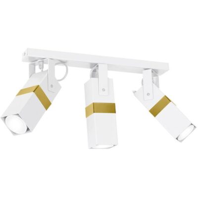 Milagro MLP6274 VIDAR WHITE/GOLD 3xGU10 Спот