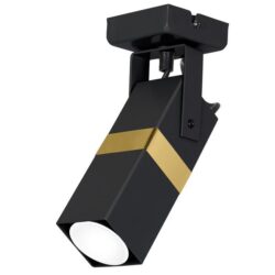 Milagro MLP6277 VIDAR BLACK/GOLD1xGU10 аплик